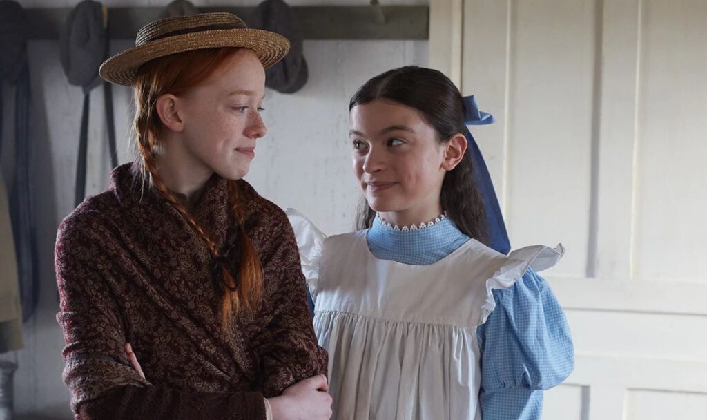 Anne With an E stars Amybeth McNulty and Dalila Bela