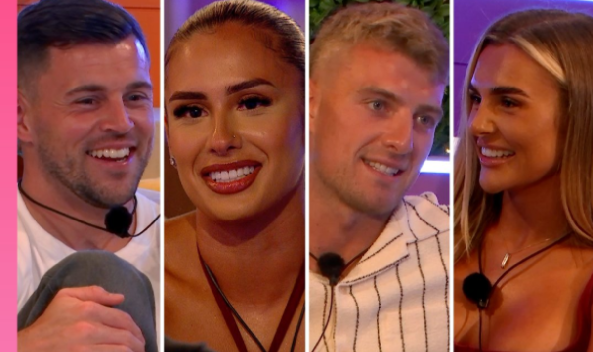 Love Island UK Season 12 Caqprice, Poppy, Giogio and Will