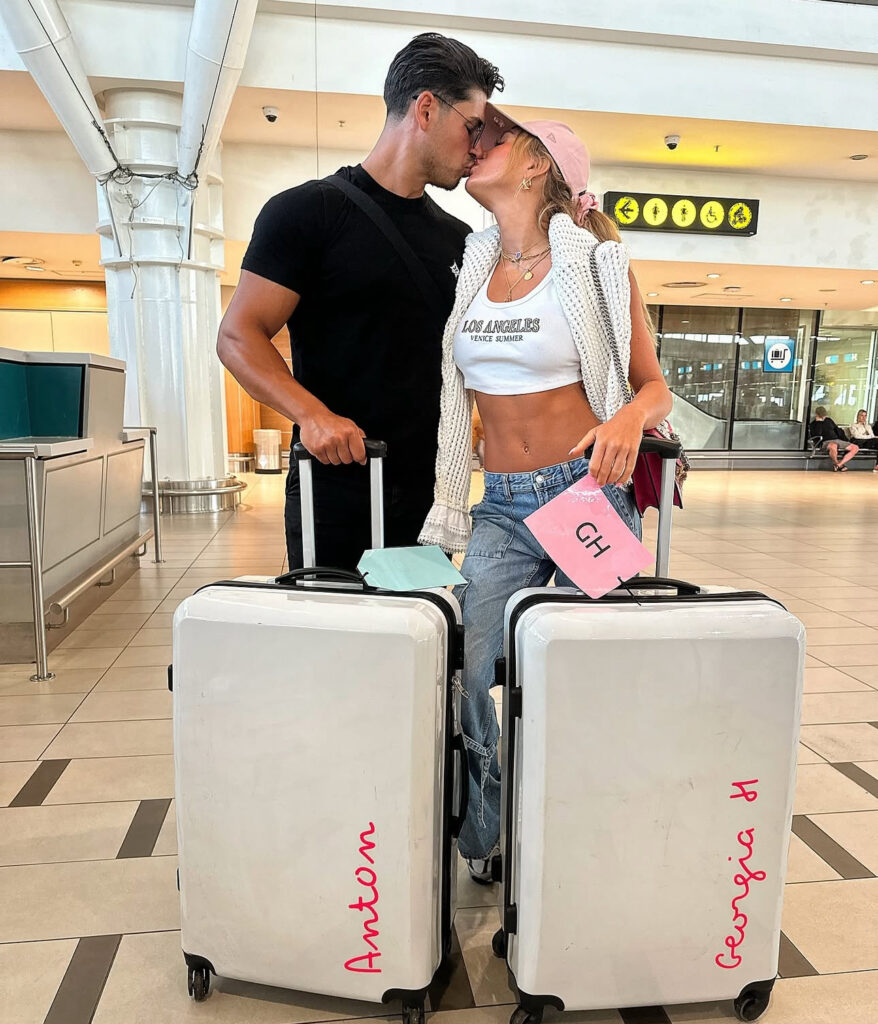 Anton Danyluk and Georgia Harrison.