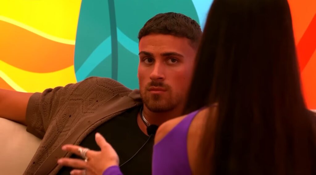 Love Island Yamin and Ben.