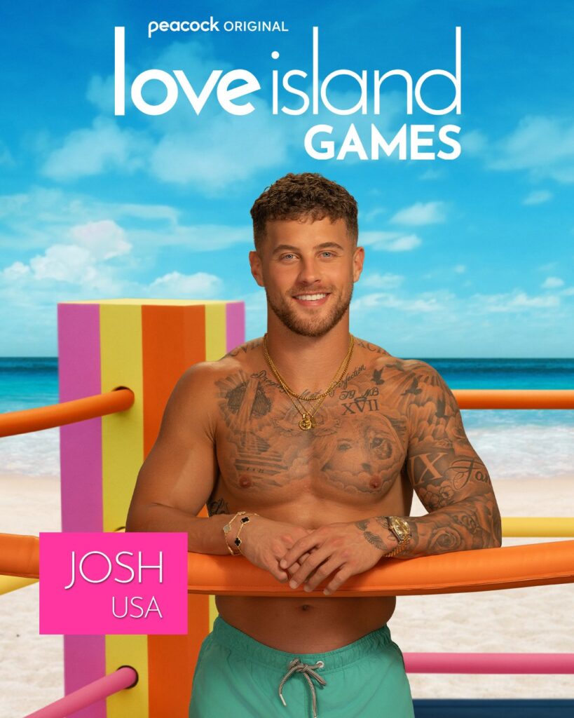 Love Island star Josh Goldstein.