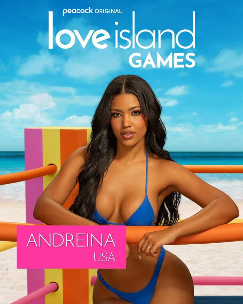 Love Island star Andreina Santos