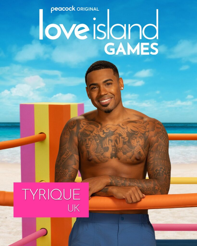 Love Island star Tyrique Hyde