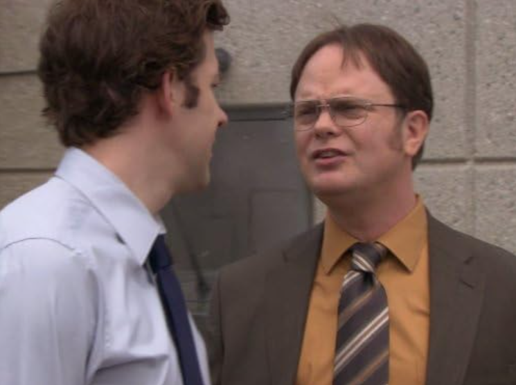 Dwight and Jim
