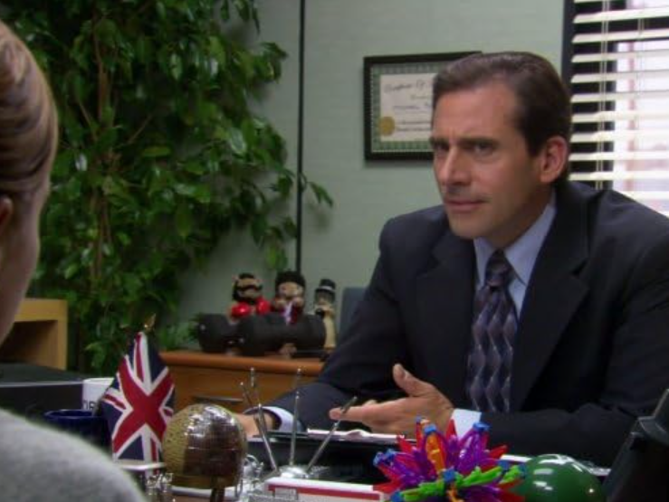 Steve Carell as Michael Scott