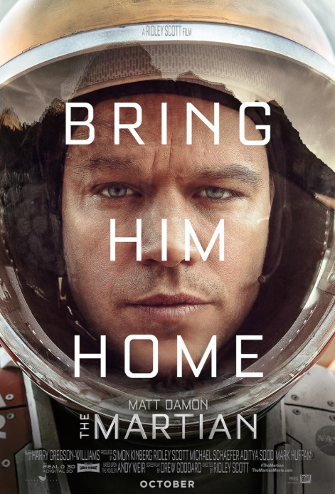 Matt Damon in The Martian