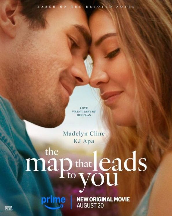 Madelyn Cline and KJ Apa in The Map That Leads to You
