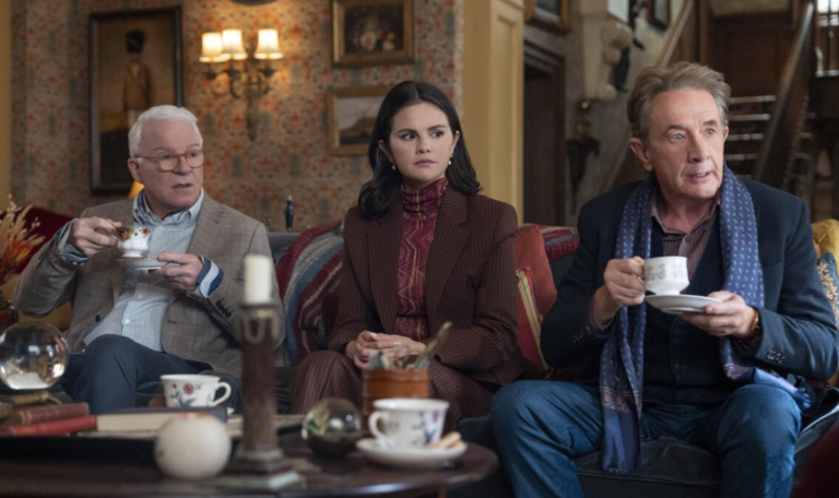 Only Murders in the Building stars Selena Gomez, Steve Martin and Martin Short