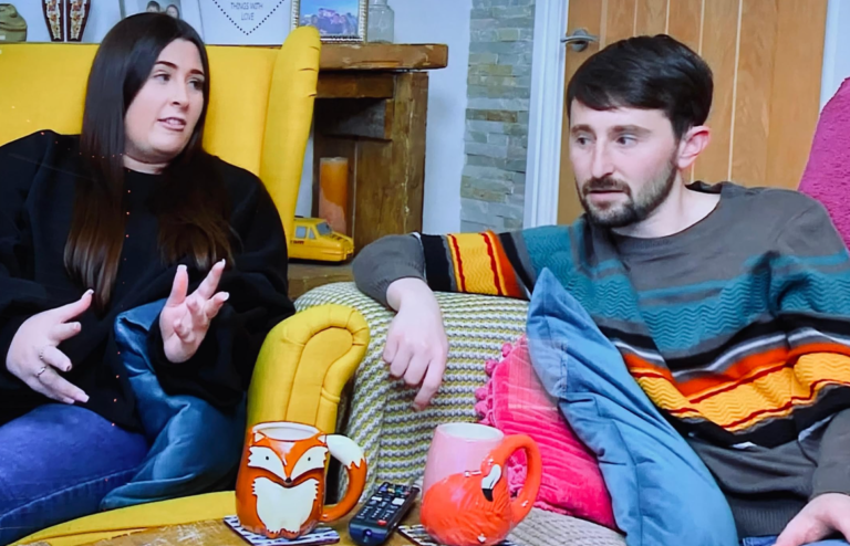 Gogglebox stars Pete Sandiford and Sophie Sandiford